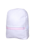 Seersucker Backpack {Pink}