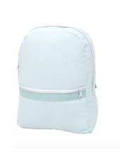 Seersucker Backpack {Mint}