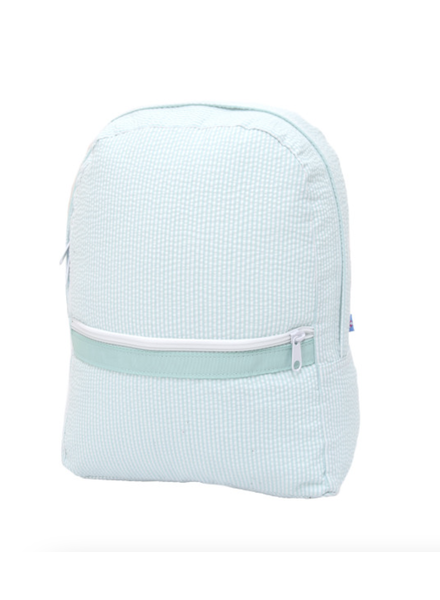 Seersucker Backpack {Mint}