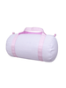 Seersucker Duffle Bags {Light Pink}