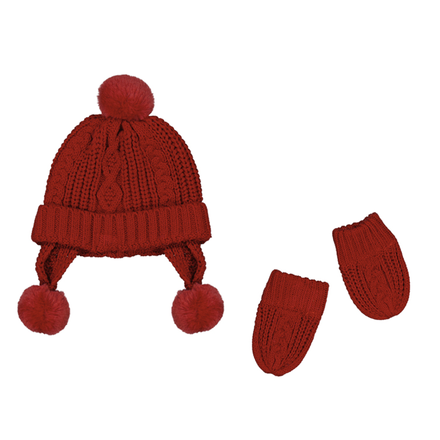 Mayoral Hat and Mittens {Cherry}