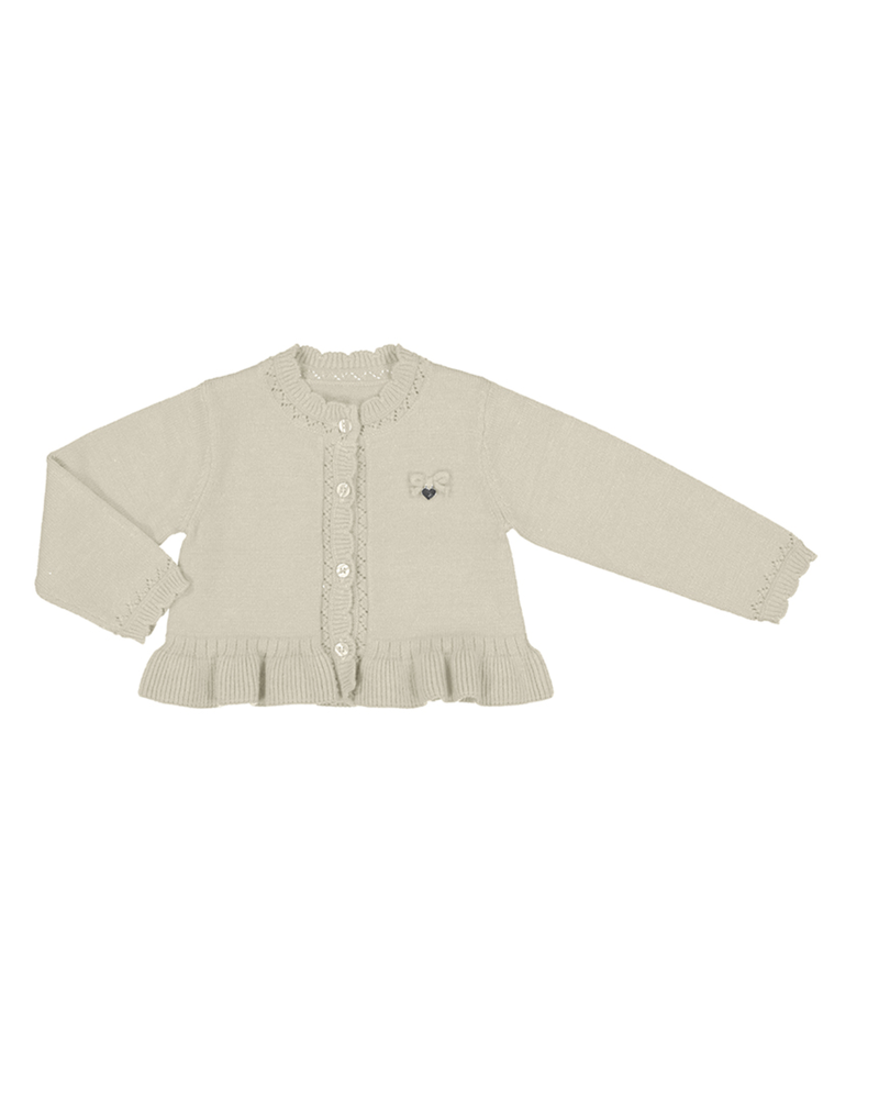 Mayoral Knit Cardigan {Ivory}