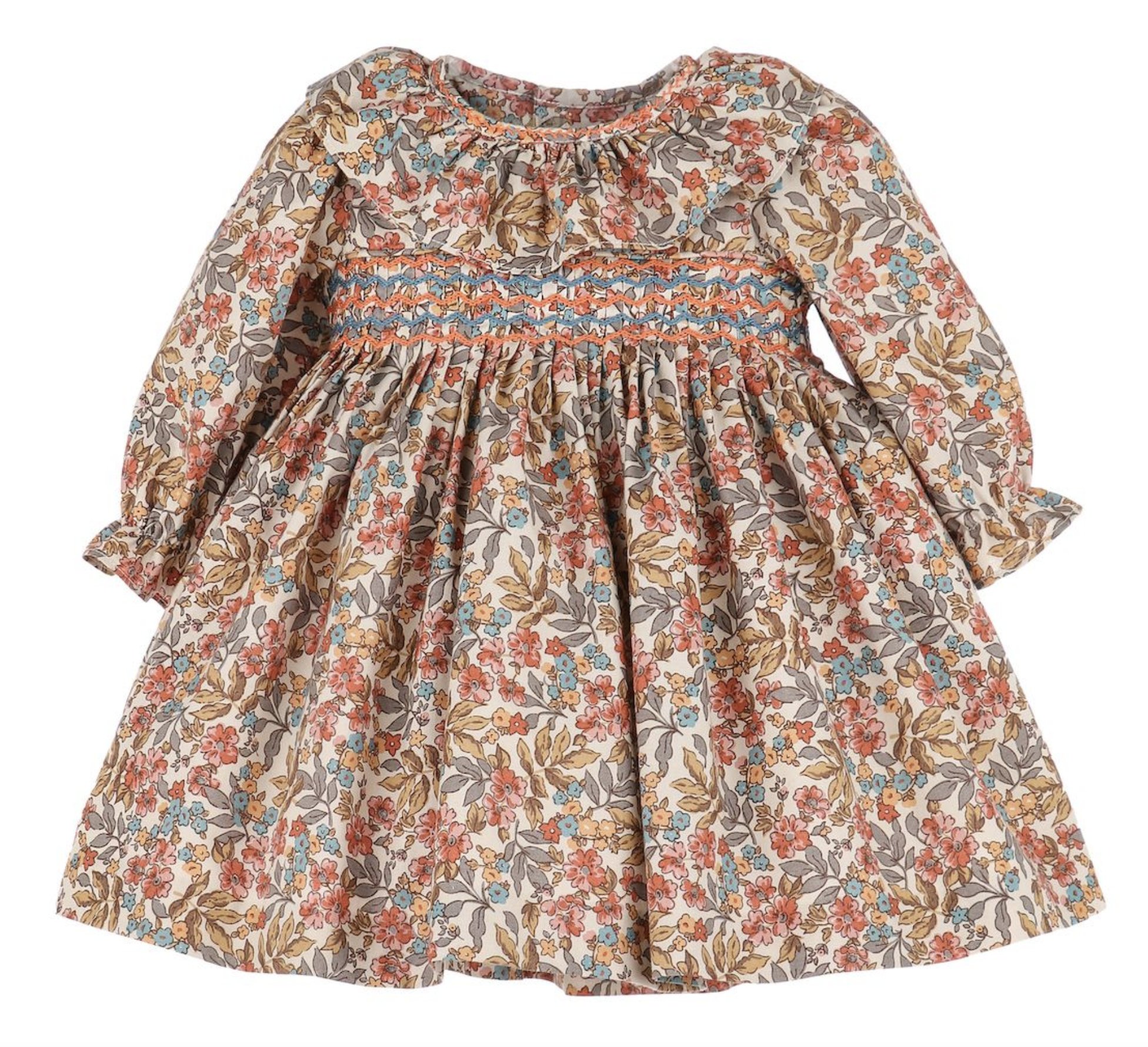 Sophie & Lucas Autumn Toile Petal Dress {Autumn Floral} F23