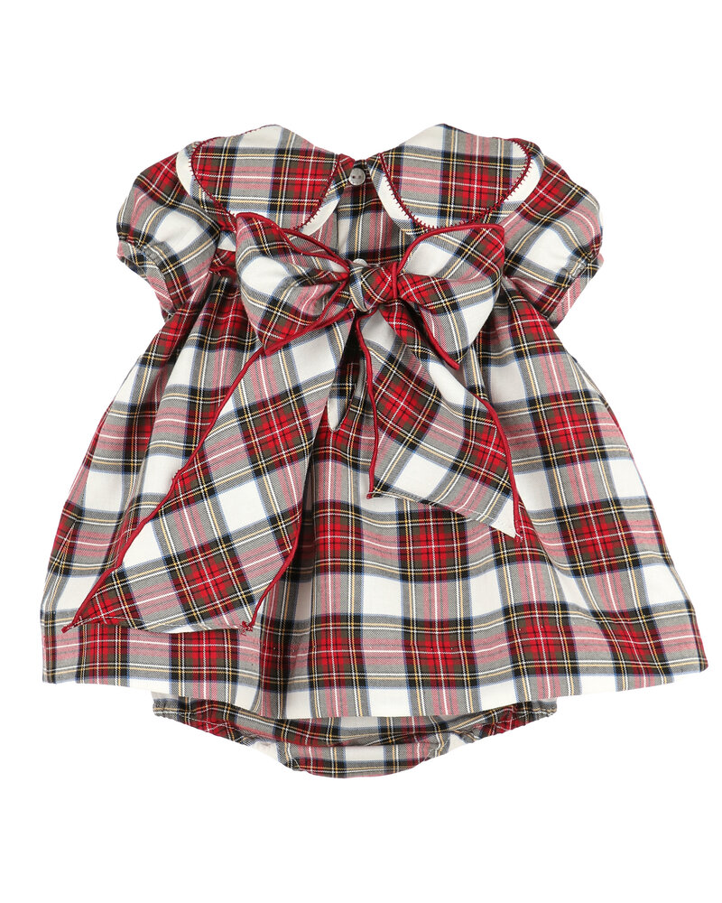 Sophie & Lucas Stewart Plain Petal Float {Red Plaid}