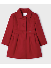 Mayoral Wool Coat {Red}