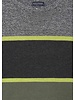 Mayoral Stripes Sweater Tween {Charcoal/Citron/Olive}