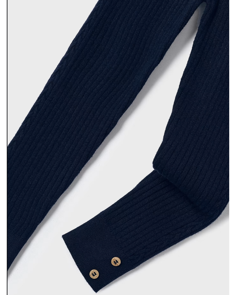 Mayoral Ribbed Leggings {Navy}
