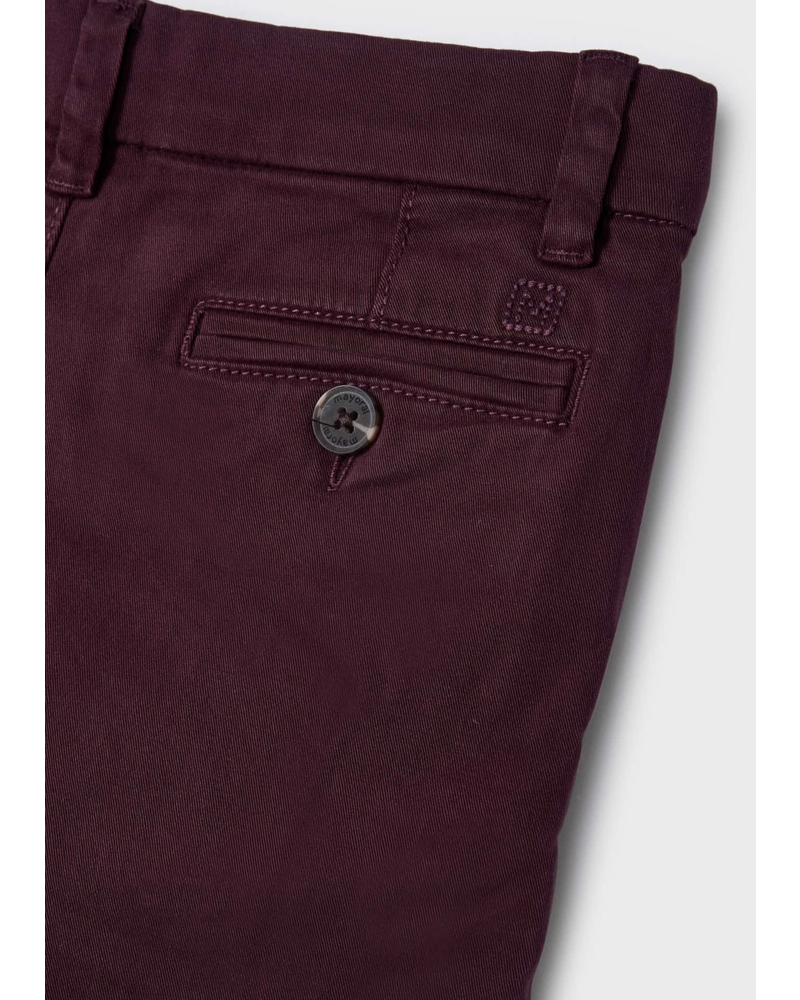 Mayoral Basic Trousers {Plum}