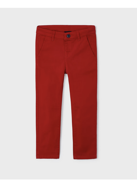 Mayoral Basic Trousers {Red}