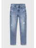 Mayoral Distressed Slim Fit Jeans {Blue} Tween