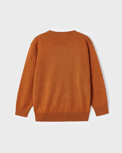 Burnt orange crew shop neck sweater