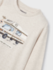 Mayoral RV Print L/S Shirt {Ivory}