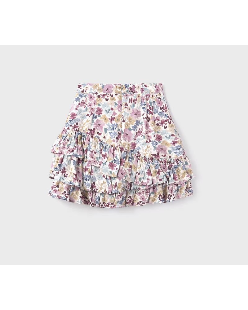 Mayoral Floral Skirt {Rose Multi} Tween