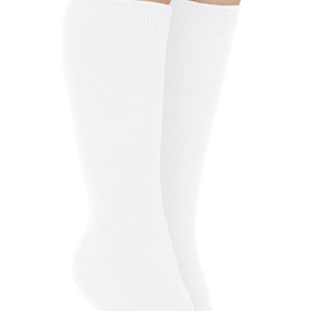 Seamless Knee High 2PK {White}