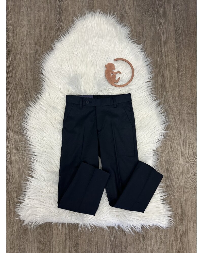 LZ 504 Slim Fit Dress Pants Toddler {Navy}