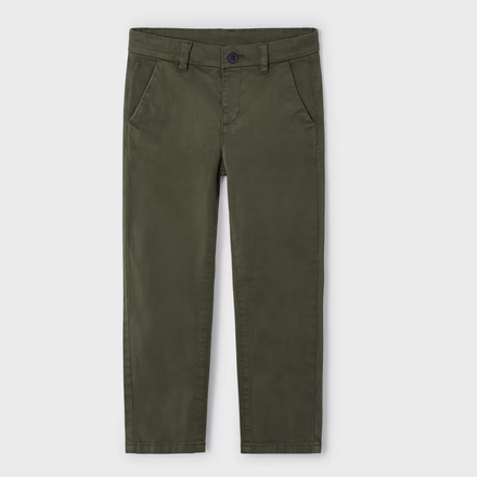 Mayoral Twill Basic Trouser {Olive} Tween