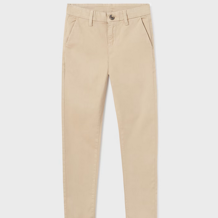 Mayoral Twill Basic Trouser {Khaki} Tween
