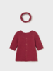Mayoral Teddy Bear Sweater Dress w/ HB {Red} F23