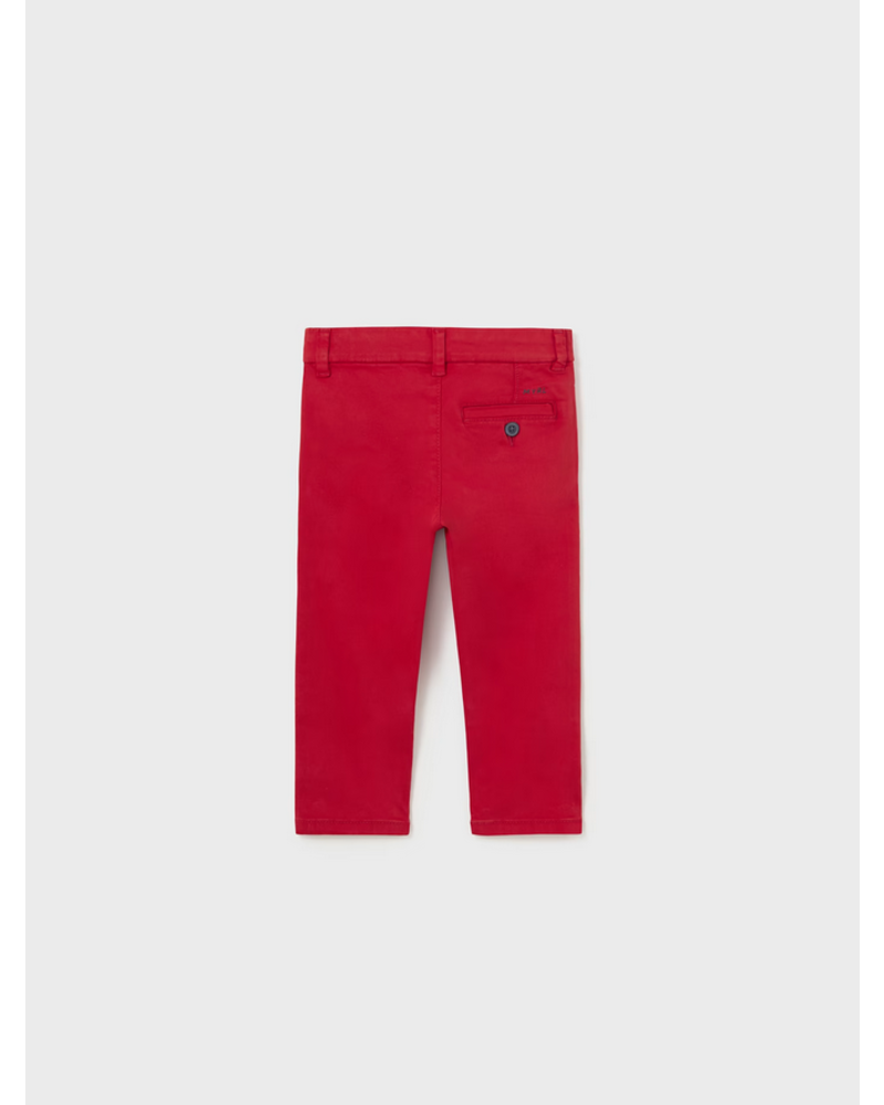 Mayoral 521 Basic Trousers {Red}