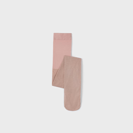 Mayoral Shimmer Tights {Rose}