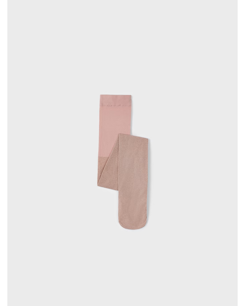 Mayoral Shimmer Tights {Rose}