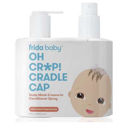 Fridababy Oh Cr*p! Cradle Cap Flake Fixer Duo