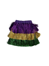 Blended Spirits Fringe Mardi Gras Skirt {Multi}