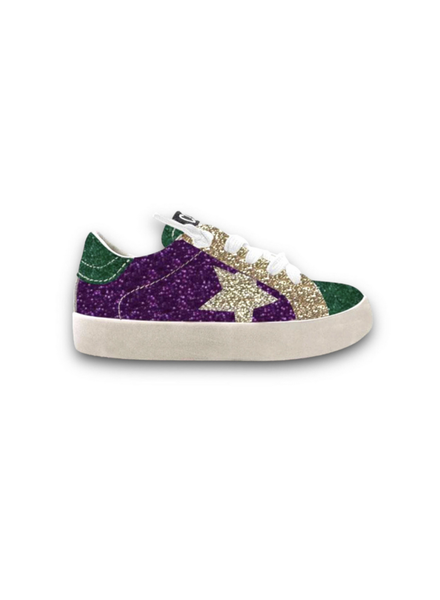 Belle Cher Mardi Gras Sneakers