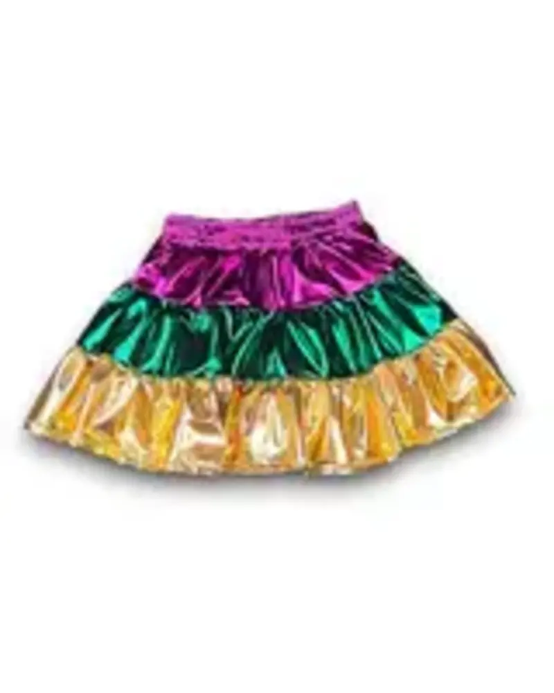 Fringe Mardi Gras Skirt {Multi}