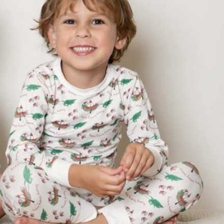 Heaux Heaux Heaux Pajama Set {White}