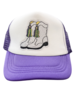 Blended Spirits Mardi Gras Boot Trucker Hat {Purple}