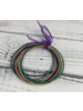 SongLily Mardi Gras Guitar String Bracelets {Multi}