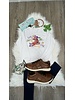 Belle Cher Mardi Gras Get Cray Modal L/S {White}