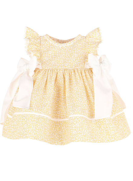 Sophie & Lucas New Classic's Dress w/ Bows {Yellow} S24