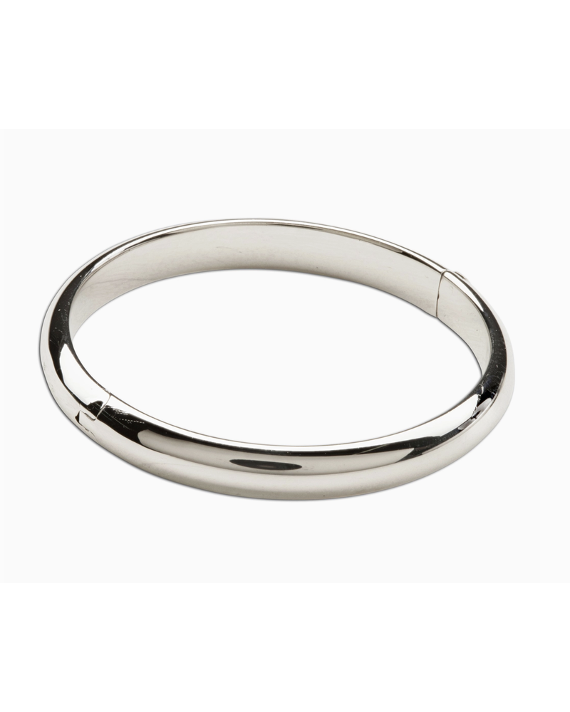 Cherished Moments Classic Bangle {Sterling Silver} SM