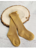The Hair Bow Company  Lettuce Edge Ruffle Socks {Mustard}