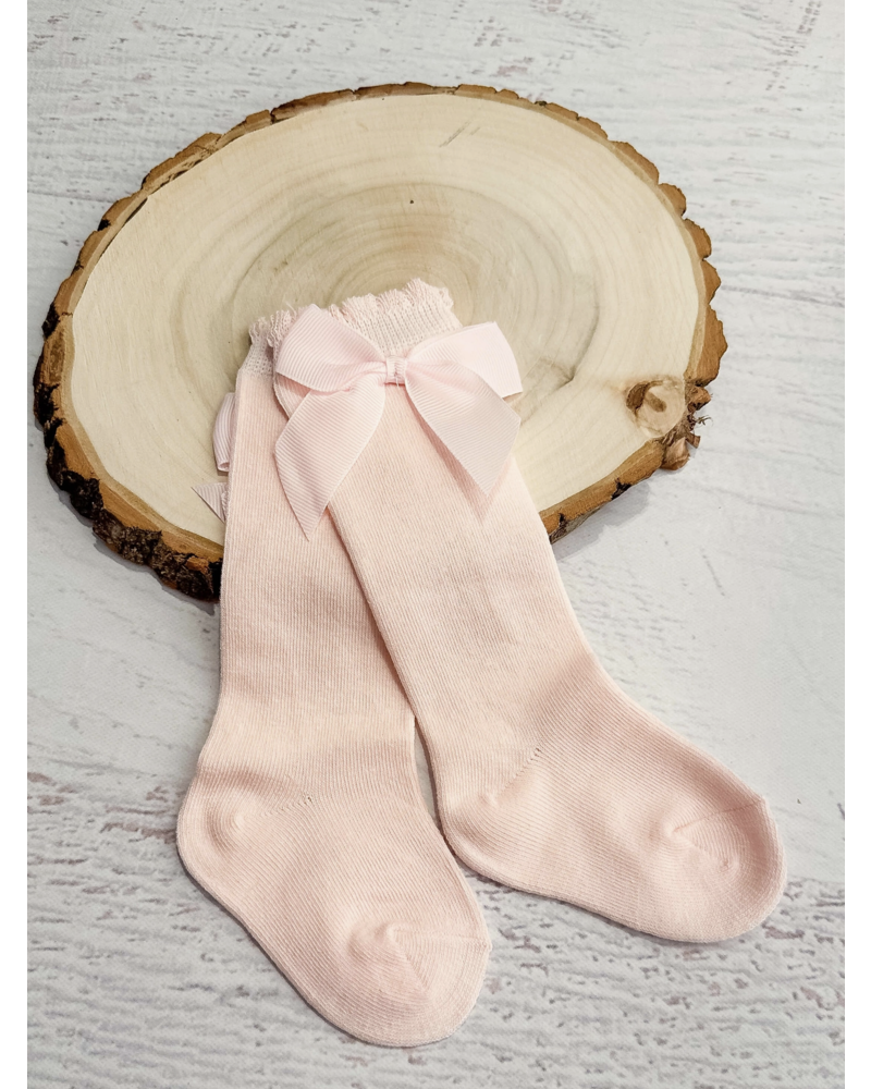 The Hair Bow Company  Bow Socks {Light Pink}