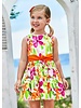 Mayoral Floral Bow Dress {Multi} S24