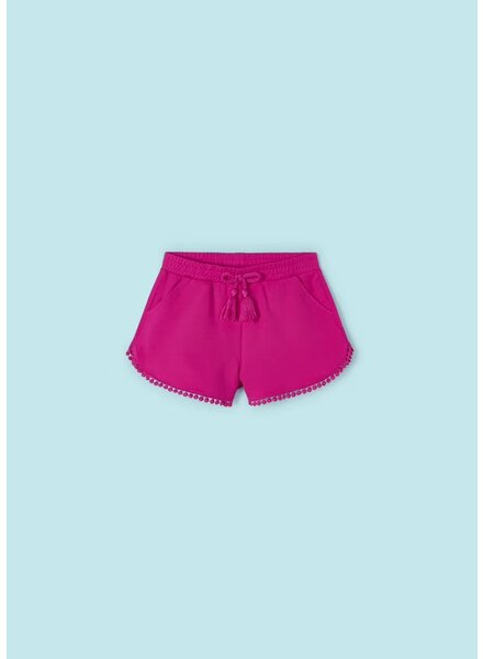 Mayoral Chenille Shorts {Fuchsia} S24