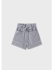 Mayoral Stripes Shorts {Blue}  Tween