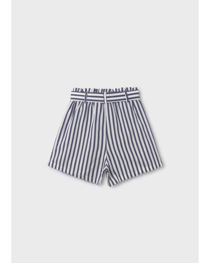 Mayoral Stripes Shorts {Blue} Tween