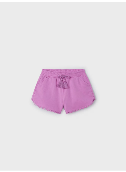 Mayoral 607 Chenille Shorts {Orchid} S24