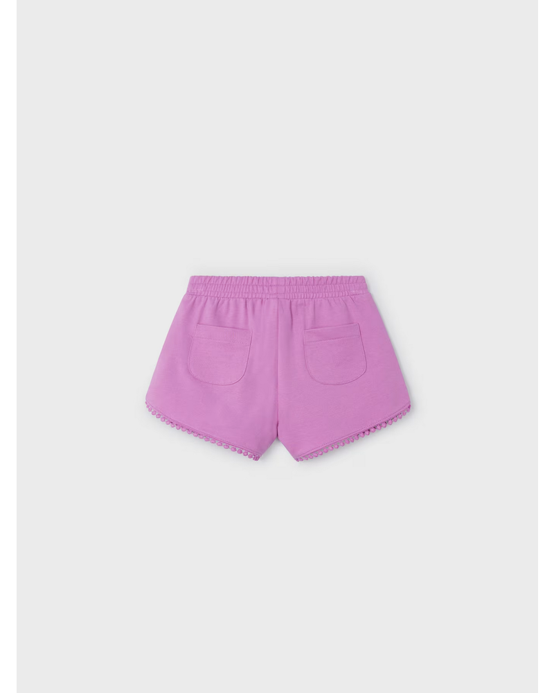 Mayoral 607 Chenille Shorts {Orchid} S24