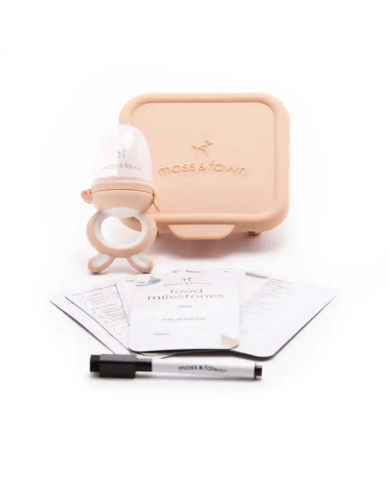 Moss and Fawn Baby’s First Bites Bundle {Bloom}