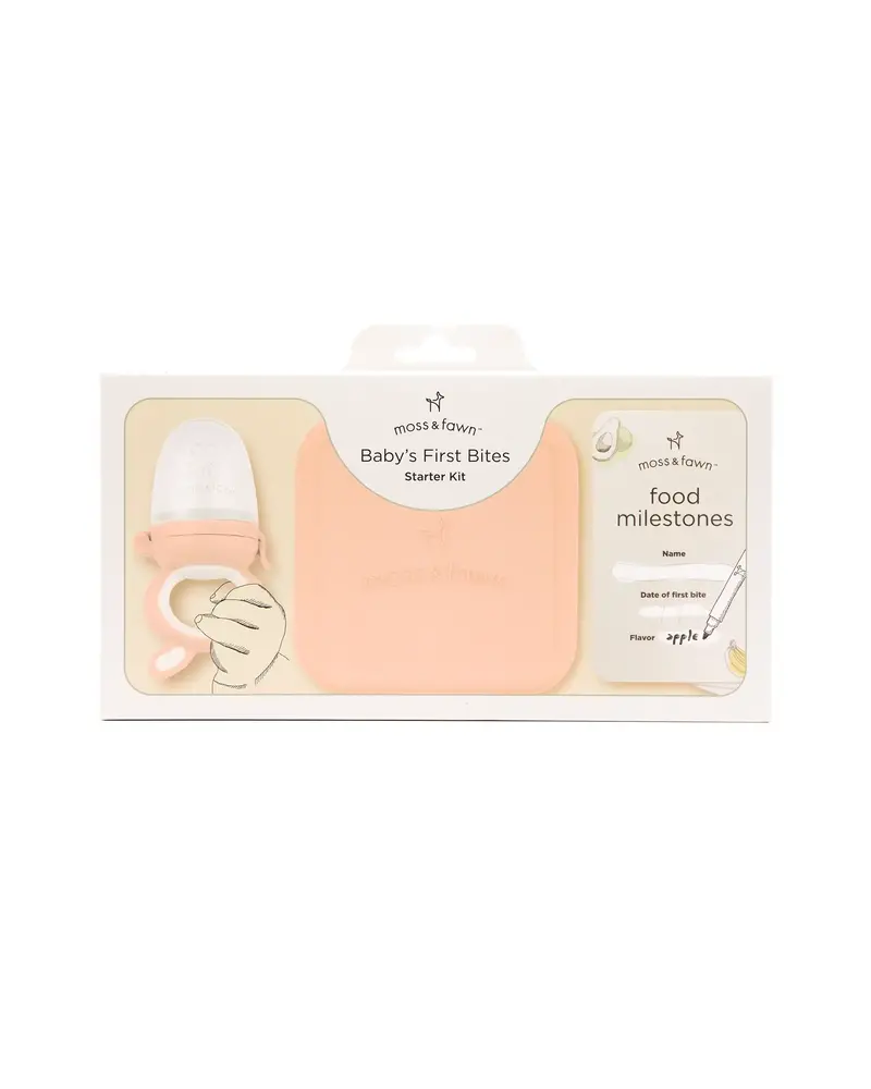 Moss and Fawn Baby’s First Bites Bundle {Bloom}