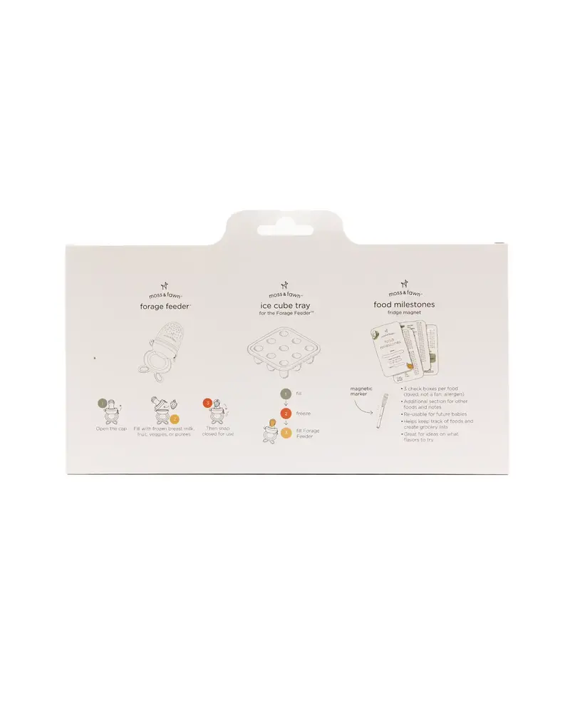 Moss and Fawn Baby’s First Bites Bundle {Bloom}