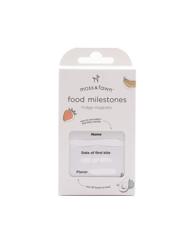 Moss and Fawn Milestones Magnet
