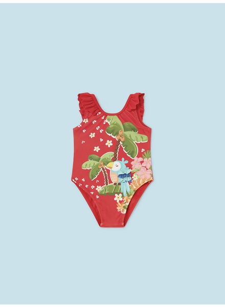 Mayoral Toucan Swinsuit {Red}