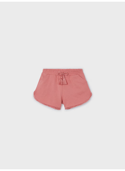 Mayoral Chenille Shorts {Flamingo}