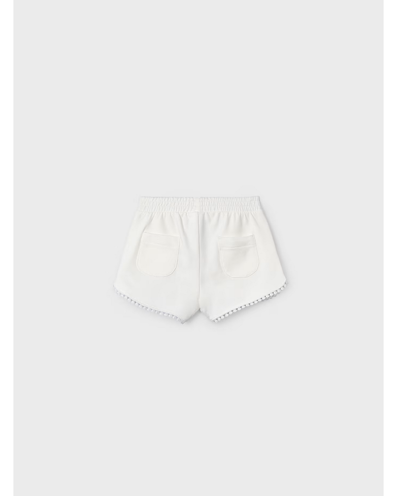 Mayoral Chenille Shorts {White}